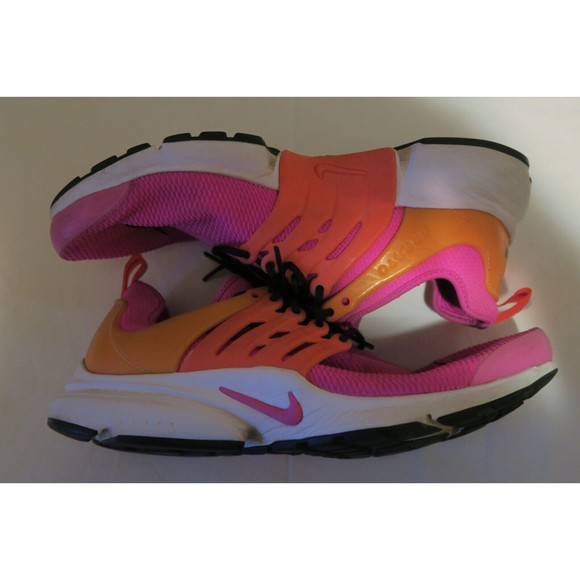 Nike Women Nike WMNS Air Presto Laser Fuchsia Sneakers Pink Orange Size 11 878068-607 Shoes